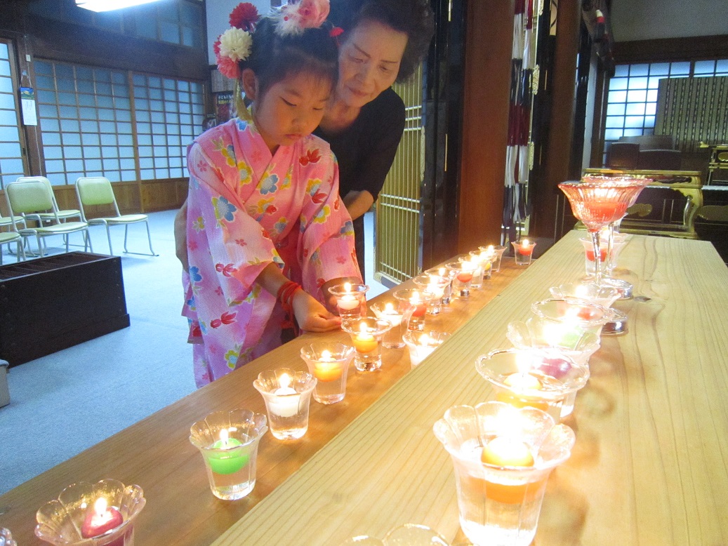 花あかり・お供え・写真